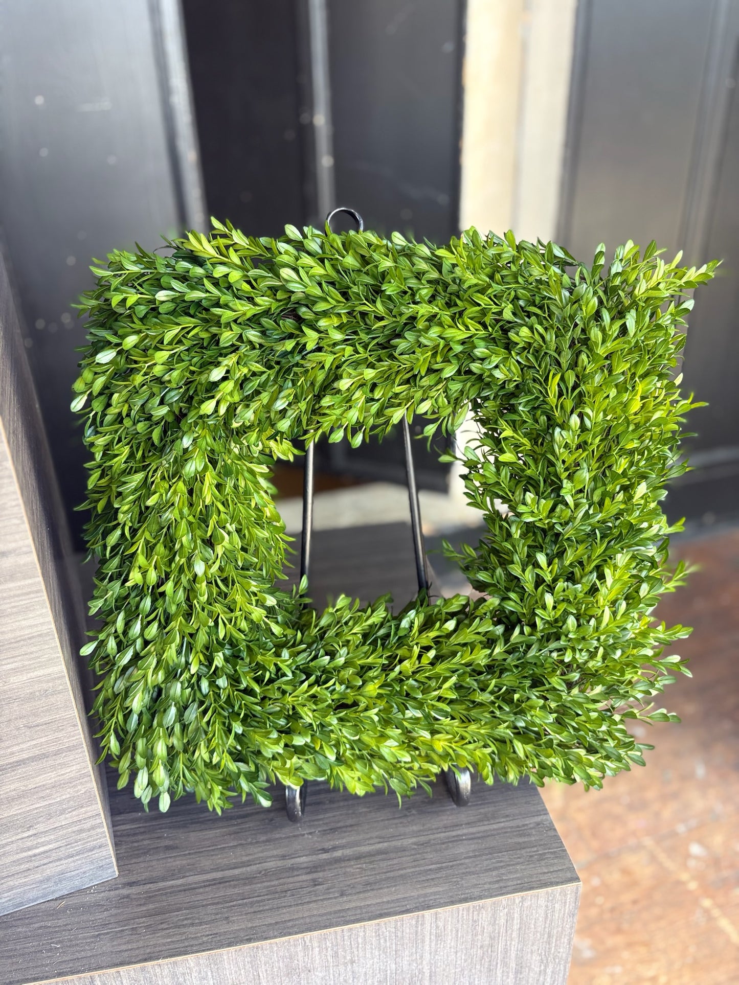 Square Boxwood Wreath