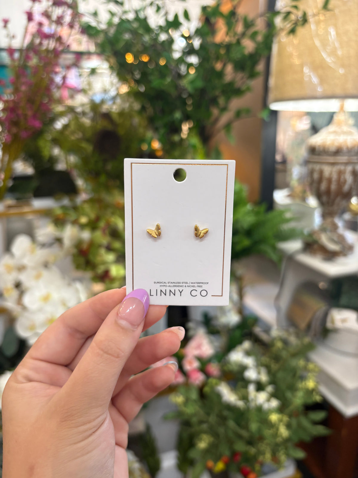 Linny Co - Bella Butterfly Earrings