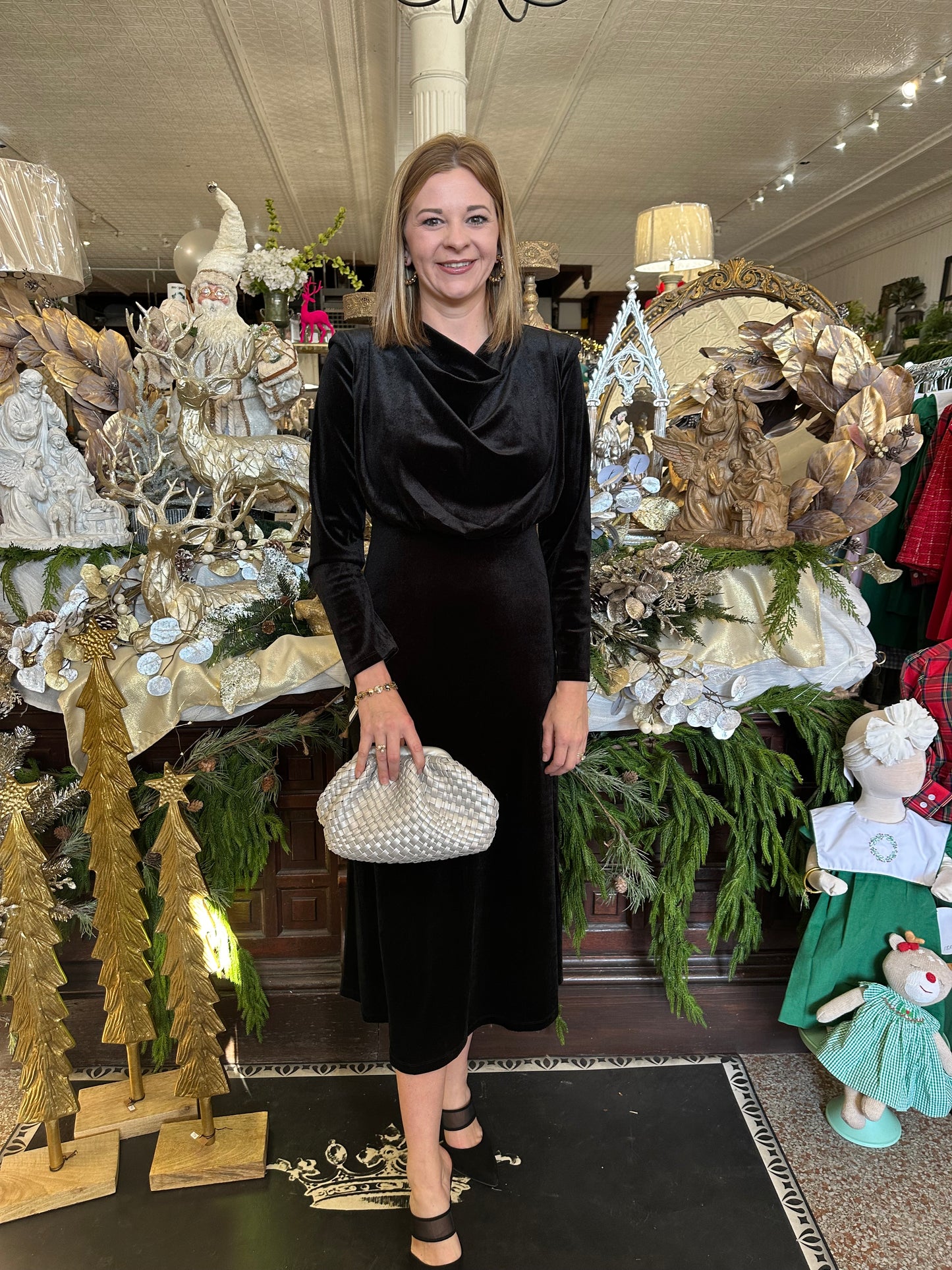 Black Velvet Dress