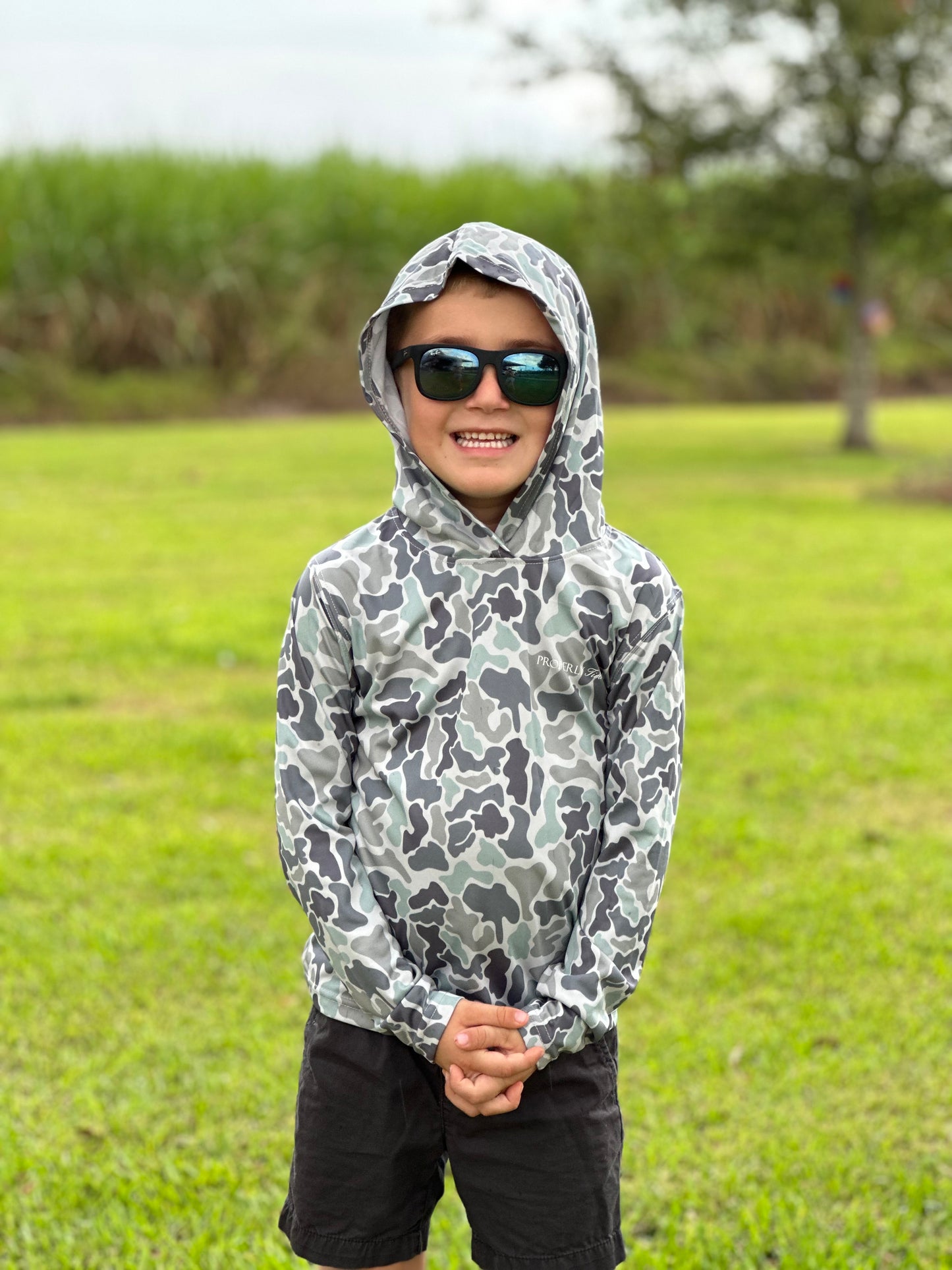 Properly Tied Camo Hoodie