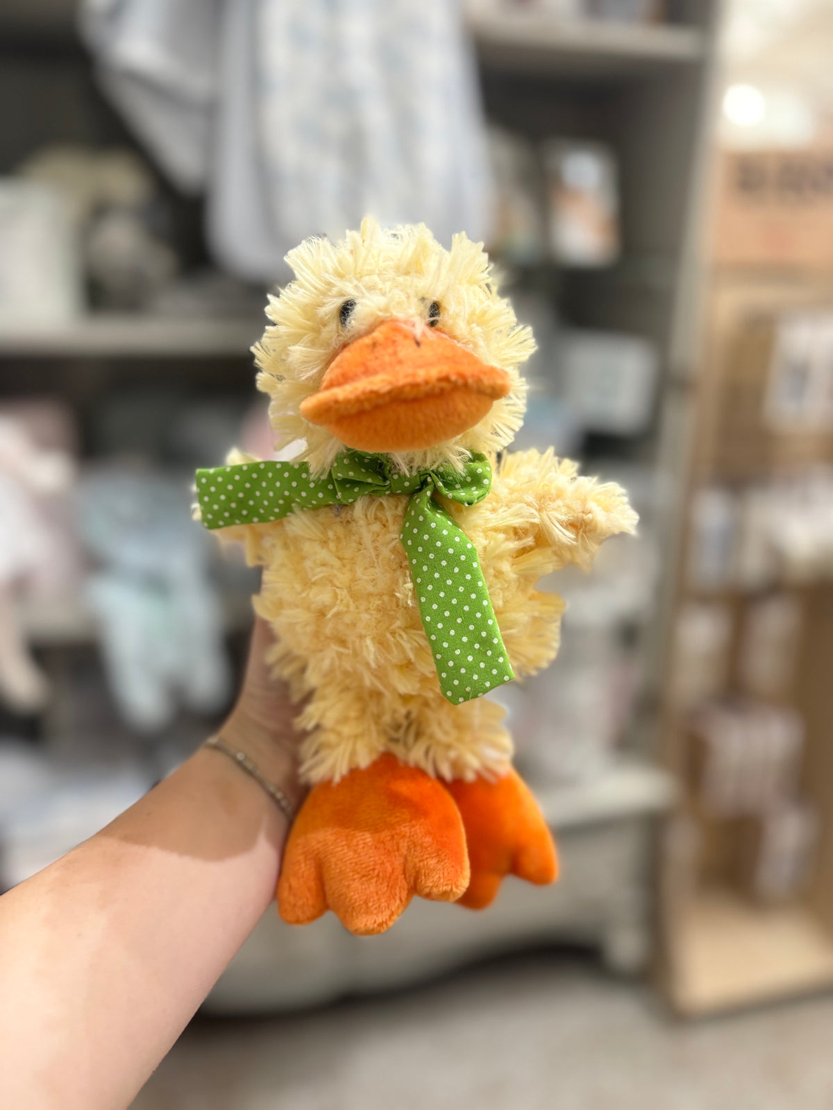 Duck With Bow Tie Stuffed Animal