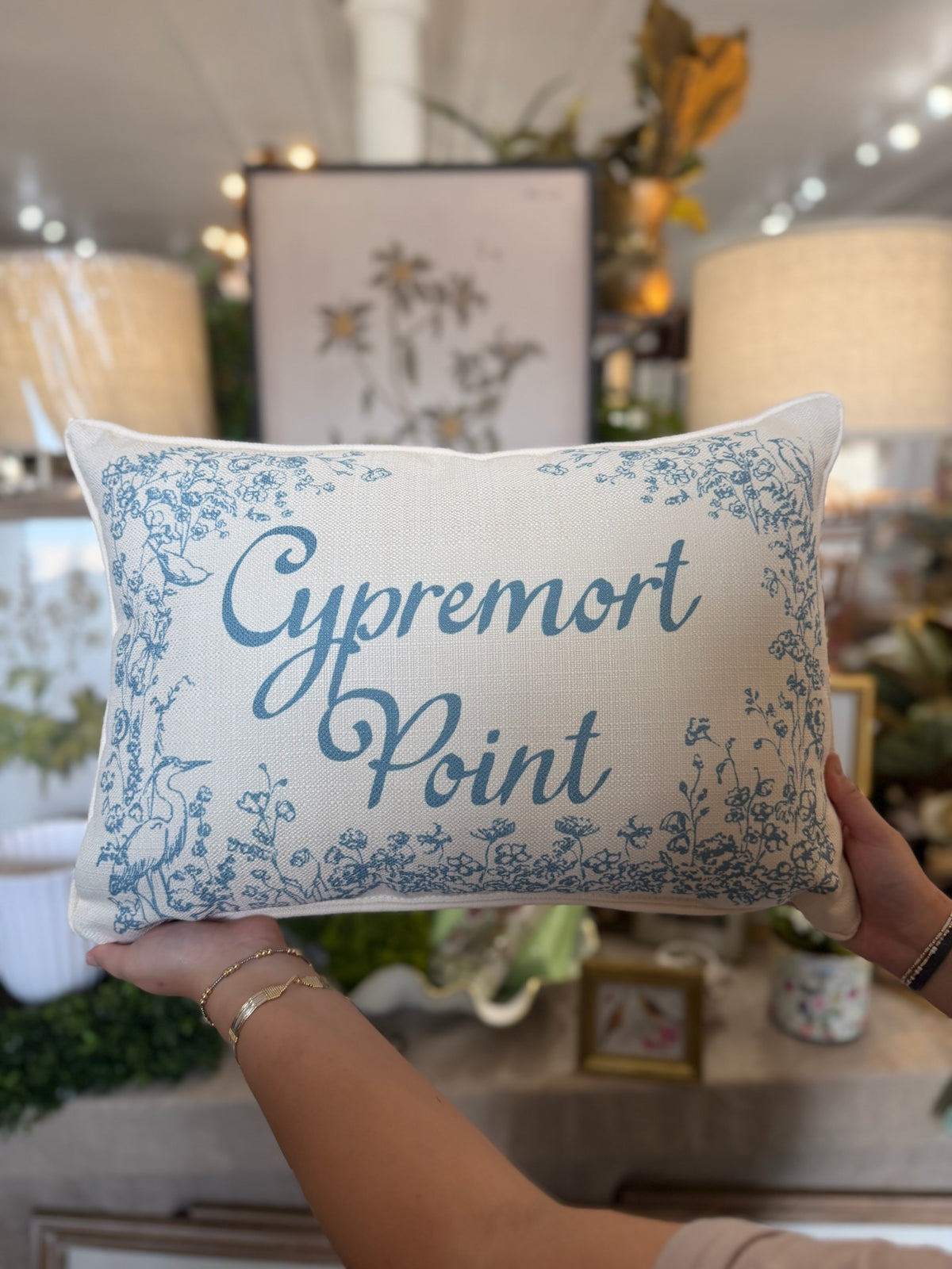 Cypremort Point Throw Pillow