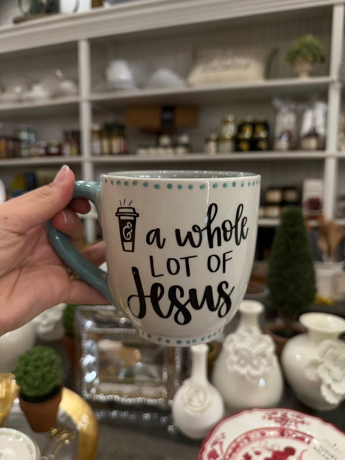 All I Need is Coffee & Jesus Mug