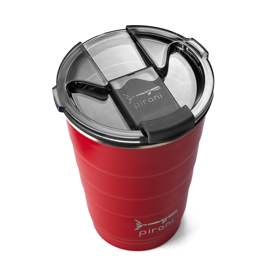 Pirani 16oz. Stackable Tumbler in Party Red
