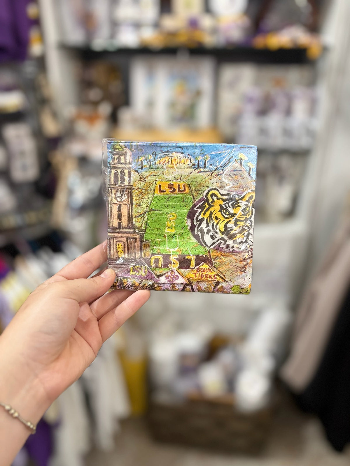 LSU Stadium Napkins