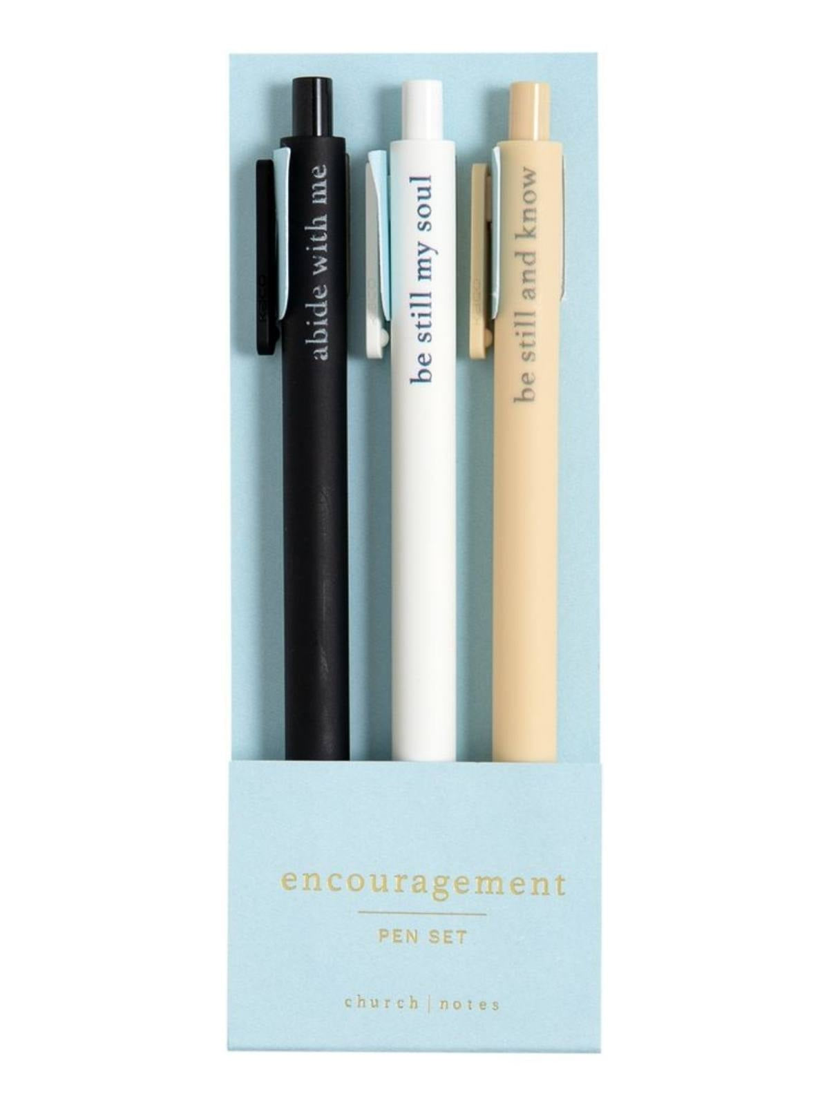 Encouragement Bible Study Pen Set