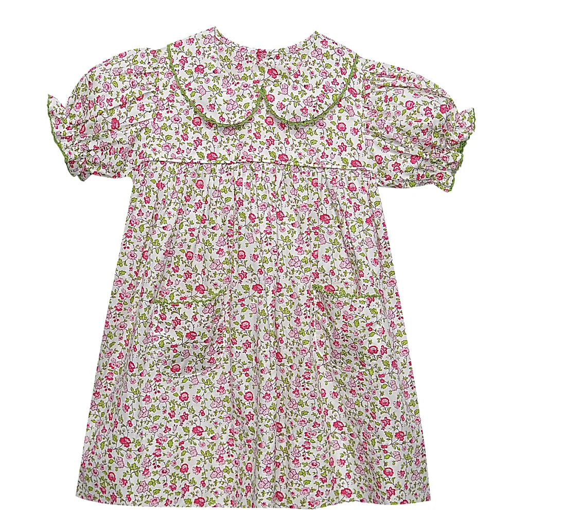 Fuchsia Pink Flower Bloomer Set