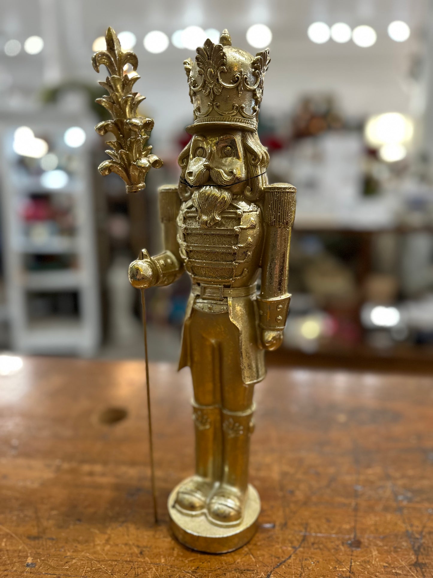 Gold Christmas Nutcracker