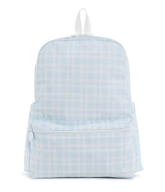 TRVL Design Pimlico Plaid Blue Backpack
