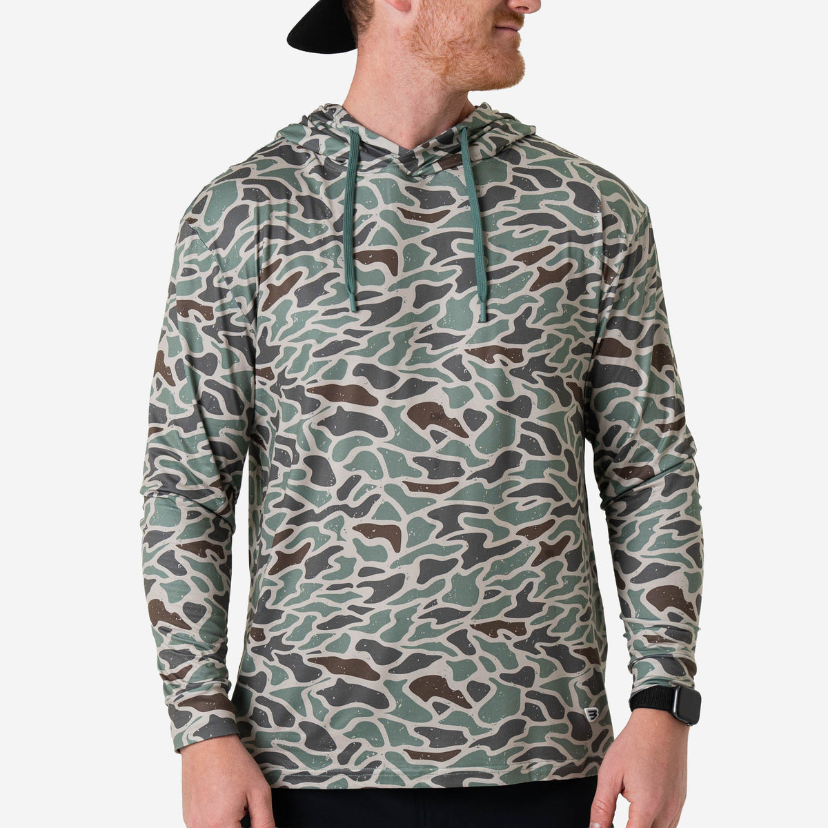 Burlebo Performance Hoodie - Retro Duck Camo