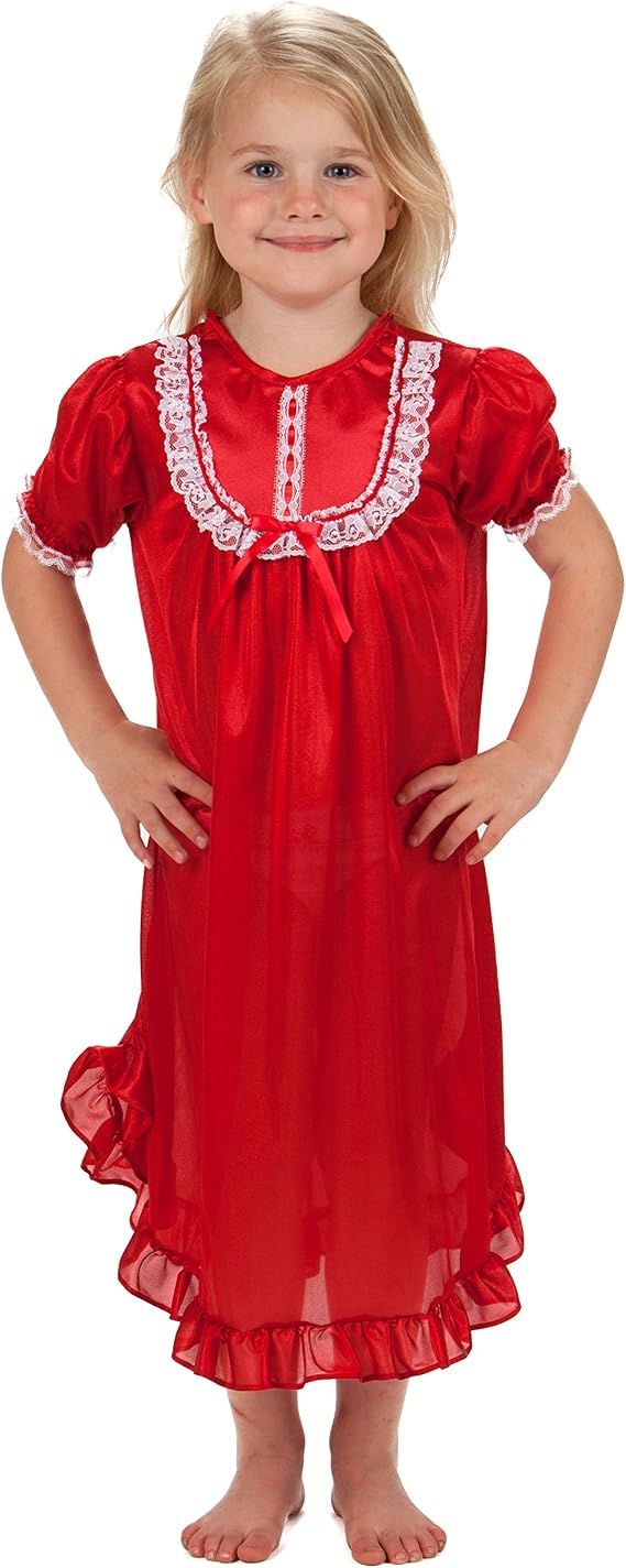 Laura Dare Classic Red Nightgown