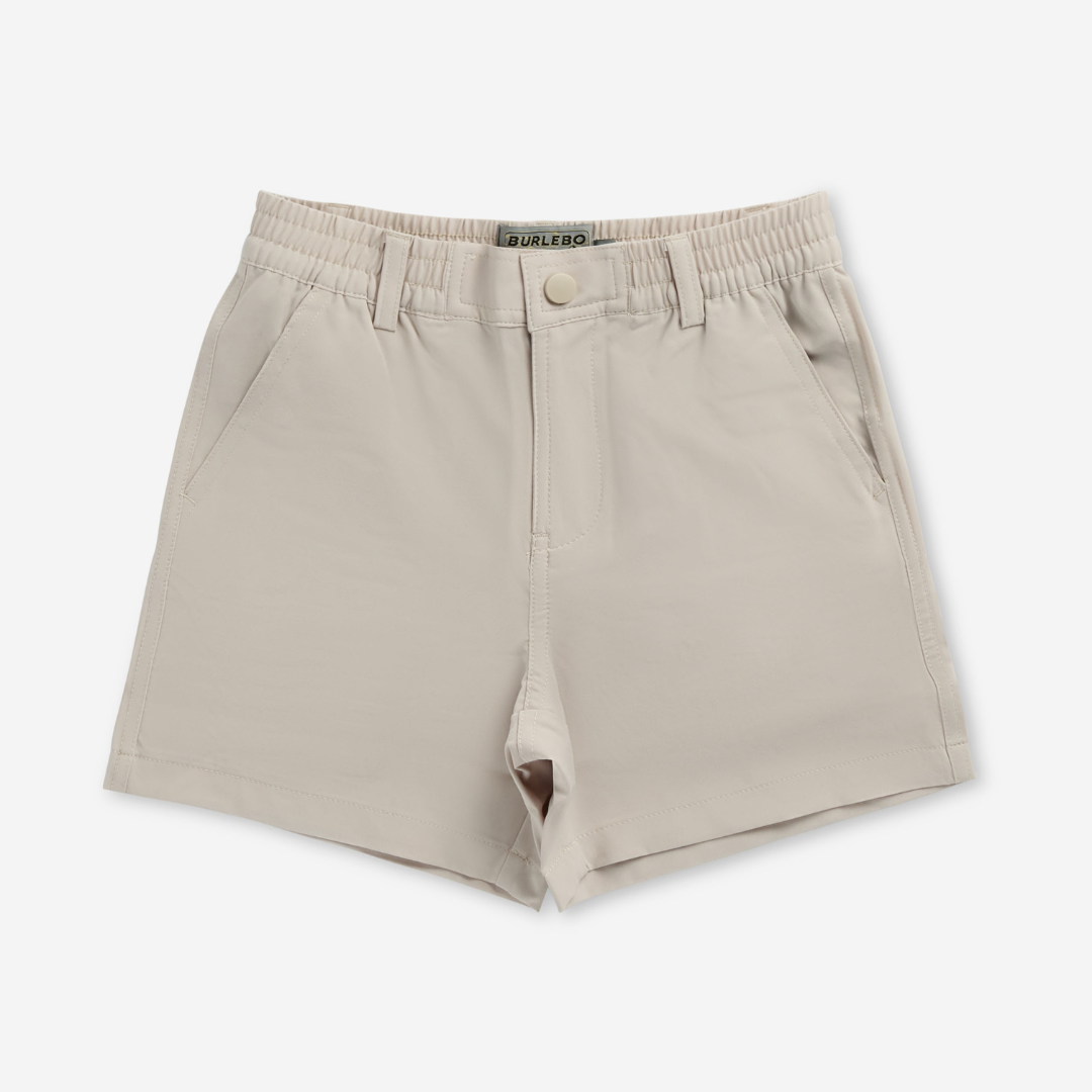 Youth Burlebo Everyday Short - Light Khaki - Into The Wild Pkt