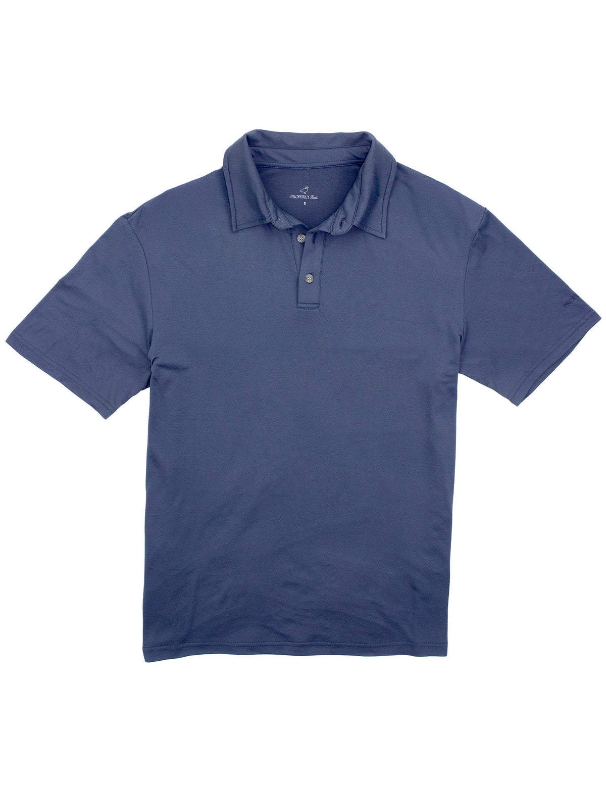 Properly Tied Ravine Polo - Dusk Blue