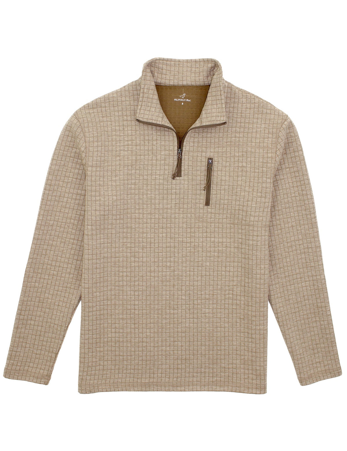Properly Tied Delta Pullover - White Oak