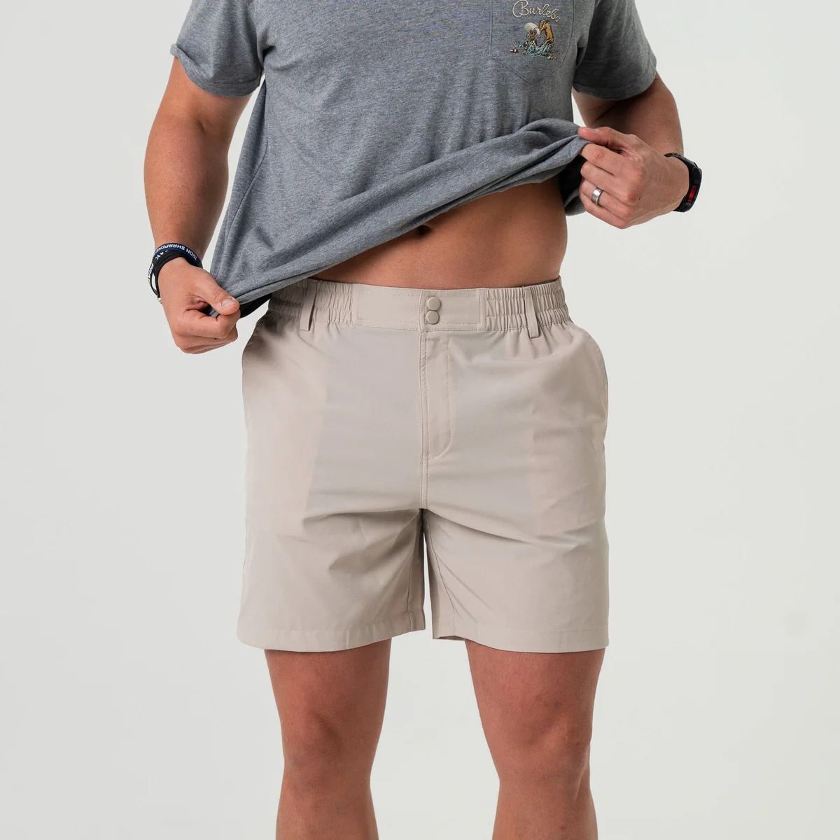 Burlebo Everyday Short - Light Khaki