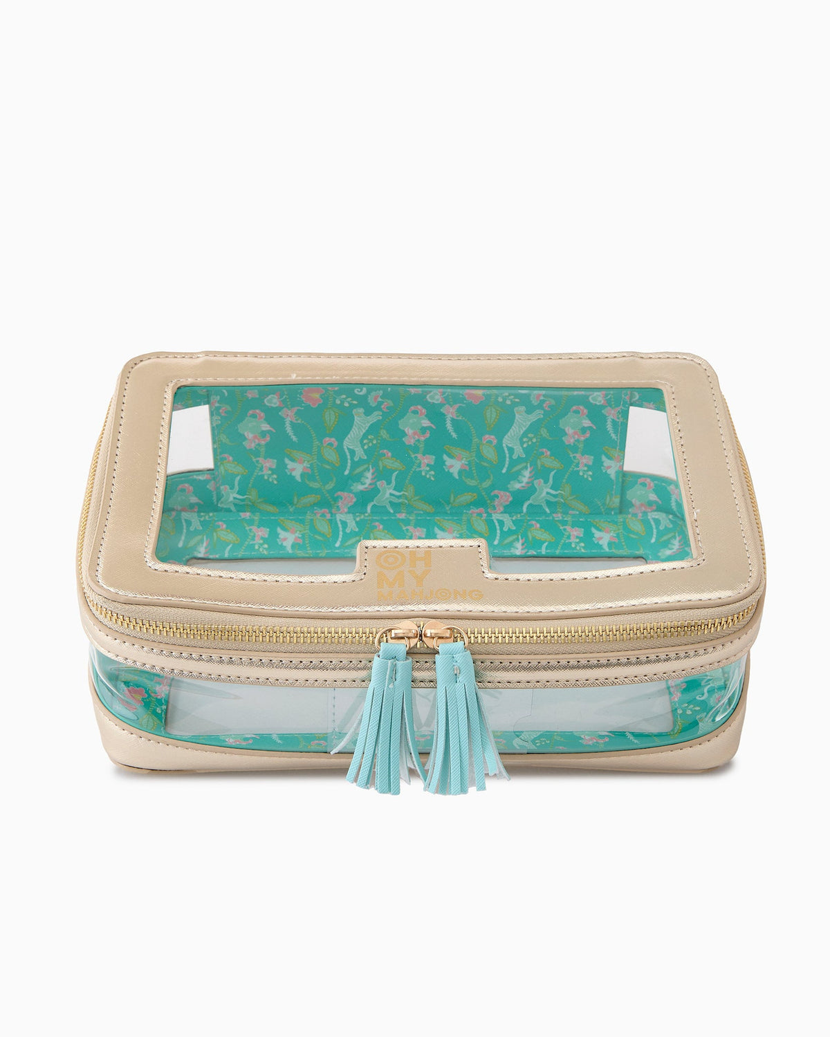 Oh My Mahjong Gold Tile Storage Bag