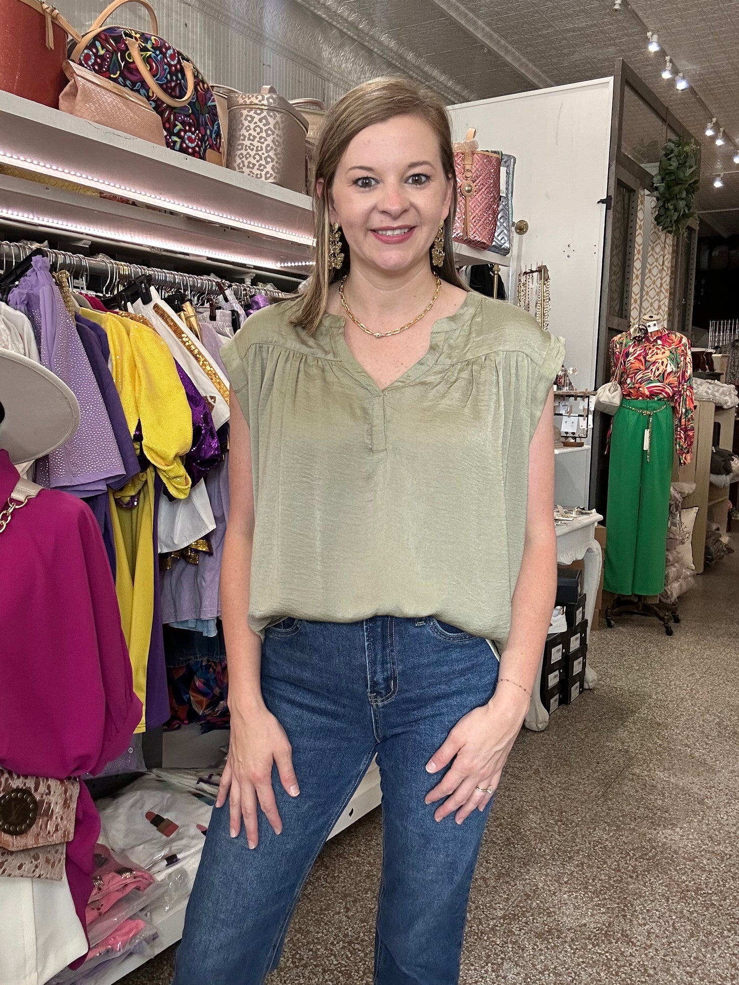 Basic Silk Shirt