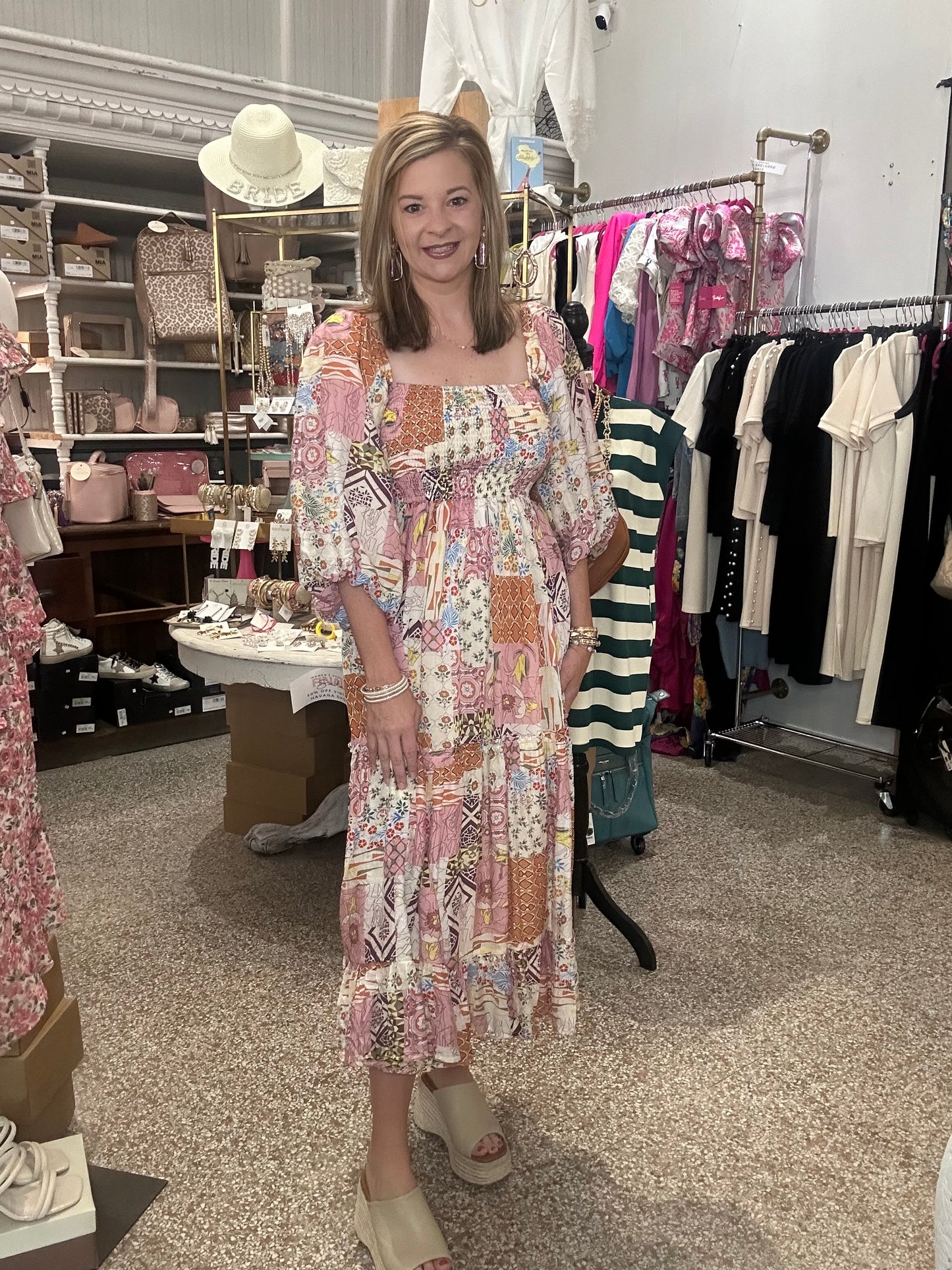 Mix Tile Dress