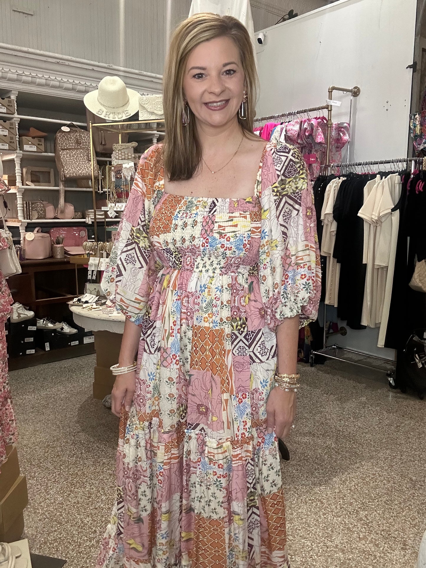 Mix Tile Dress