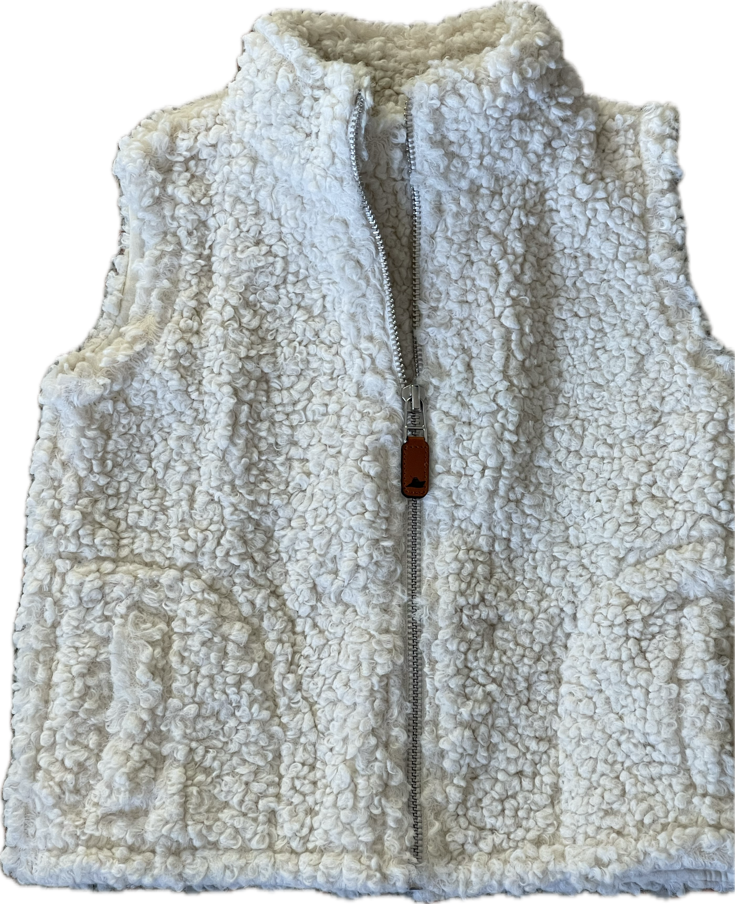 White Sherpa Vest (Girls)