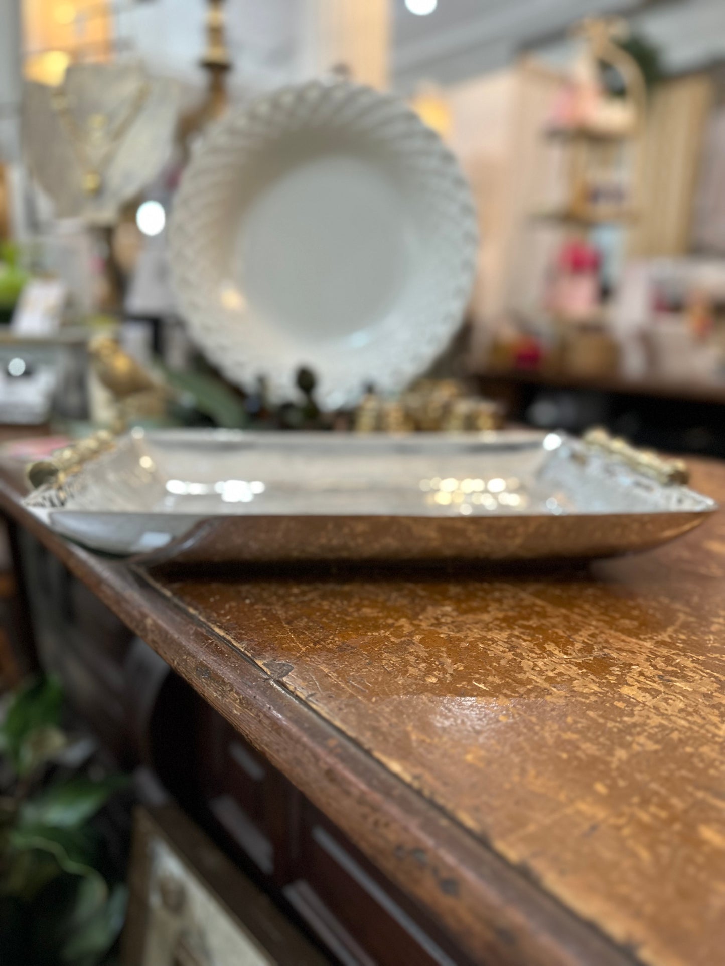 Beatriz Ball Garden Bamboo Rectangular Platter