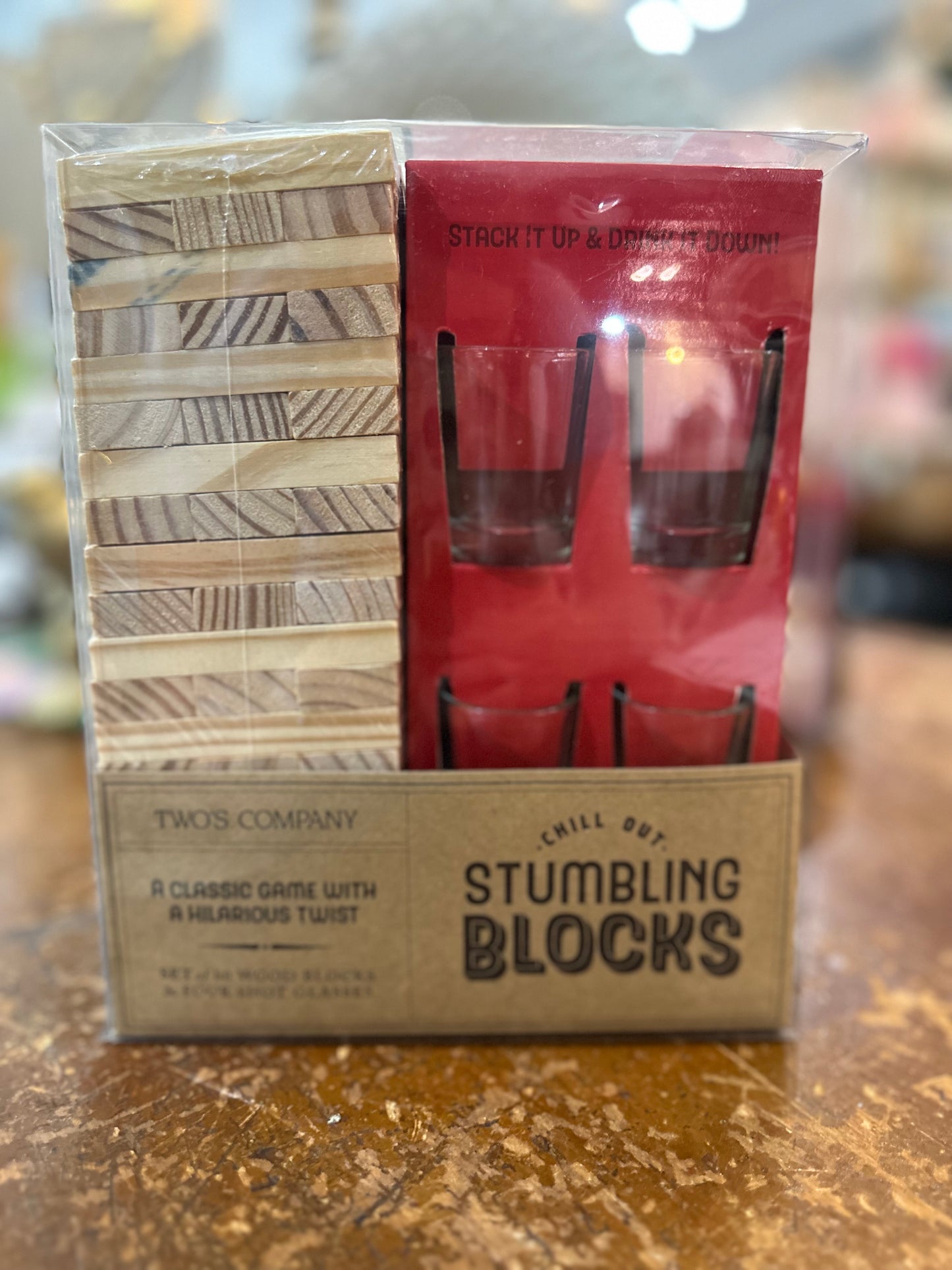 Stumbling Blocks Drinking Game