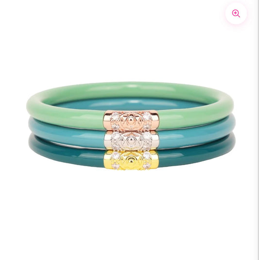 Budha Girl Three Kings All Weather Bangles Fjord