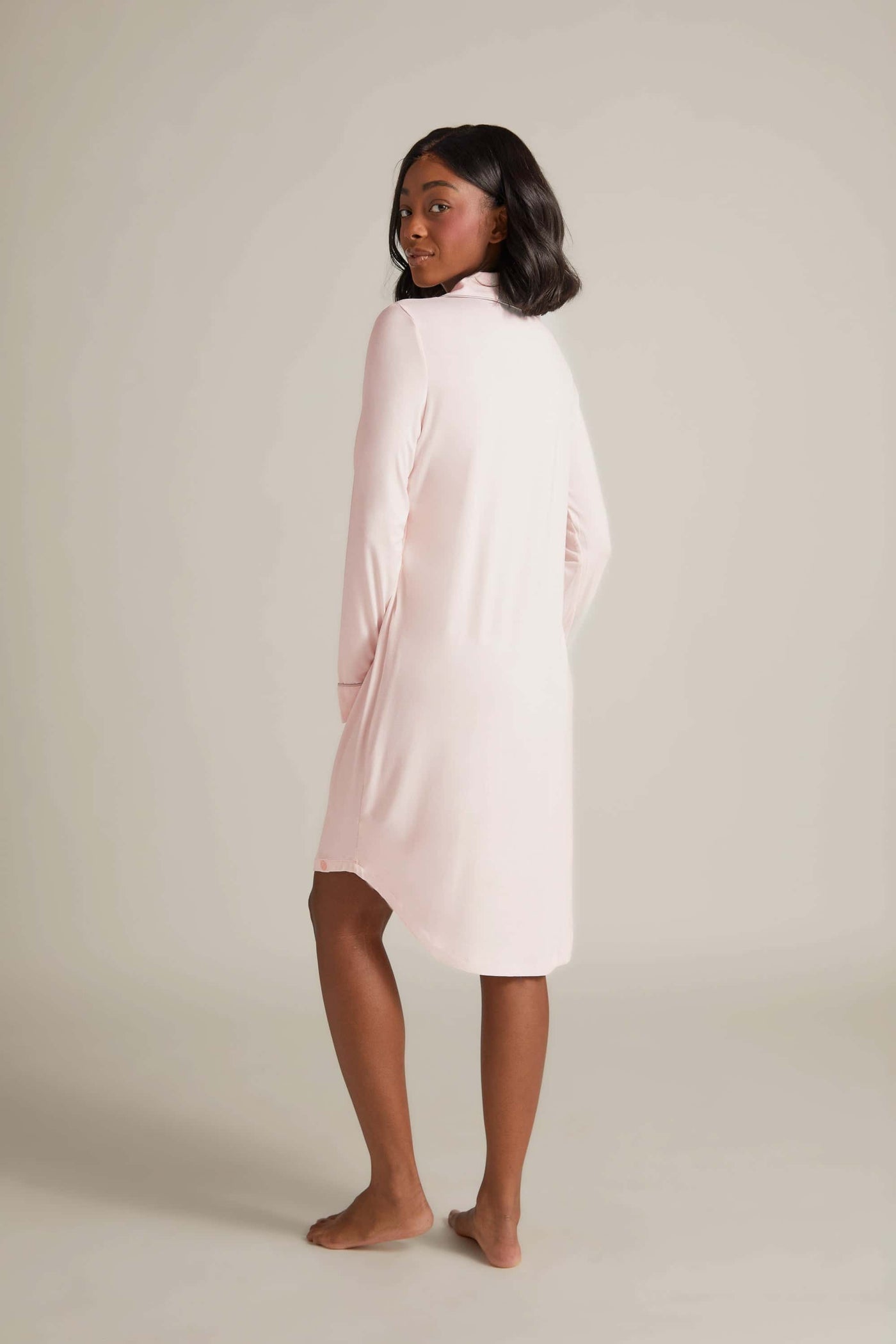 Faceplant Dreams Boyfriend Nightshirt in Pink