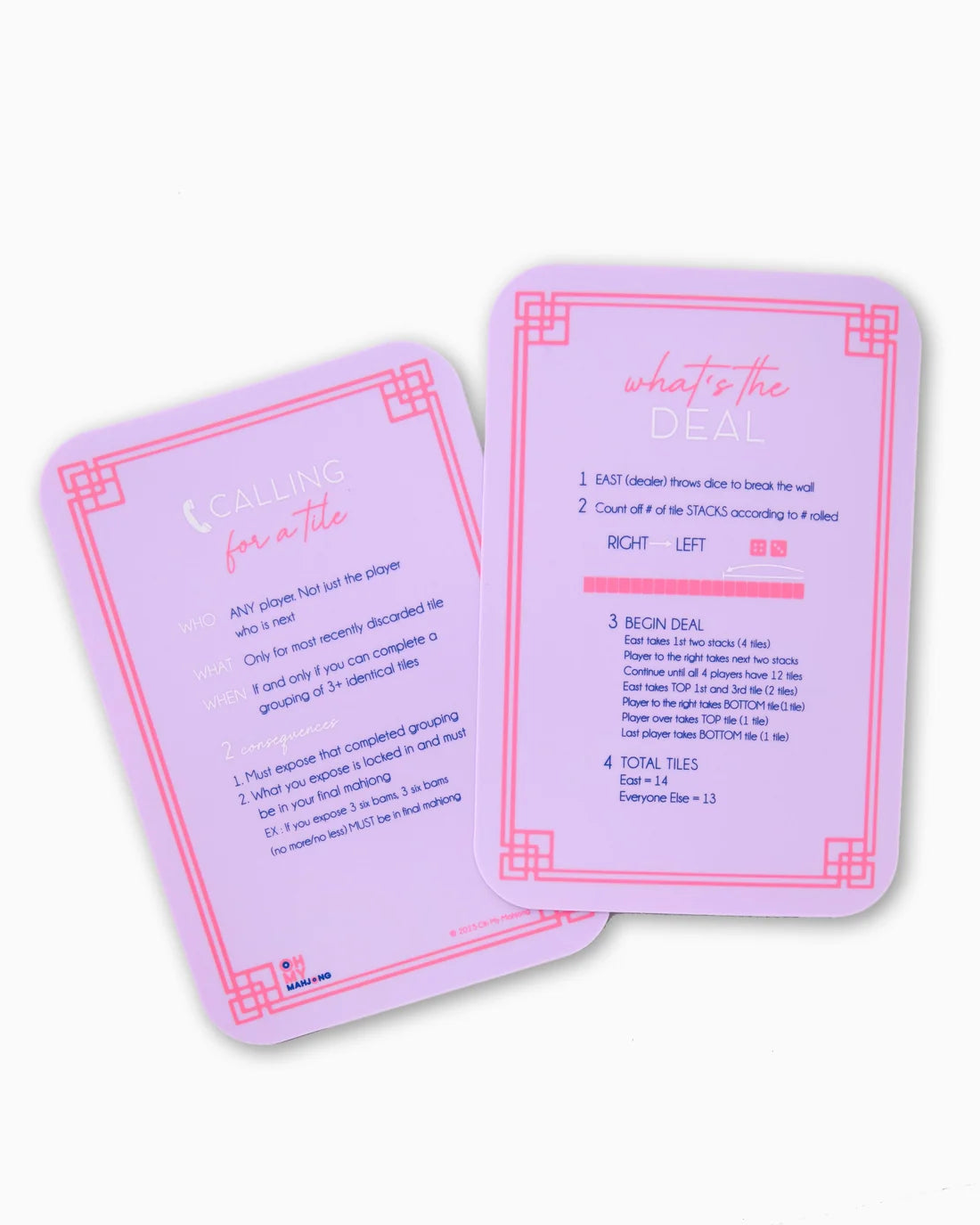 Oh My Mahjong Lilac Shufflers