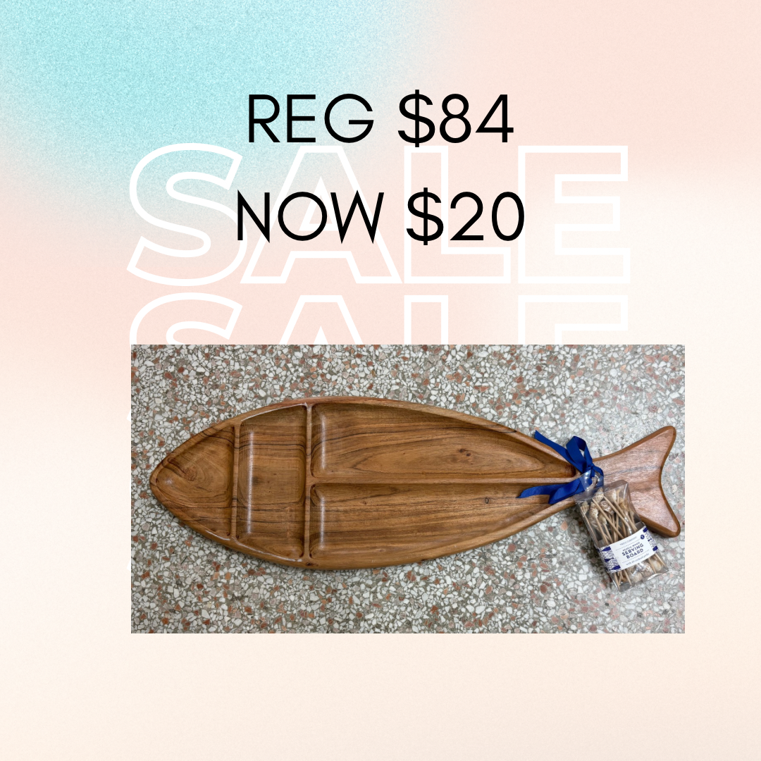 Sale Items- Wine Glasses, Board, and Fish Board