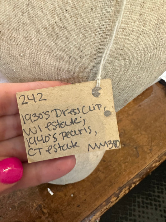 Made in The Deep South 1940s Pearls