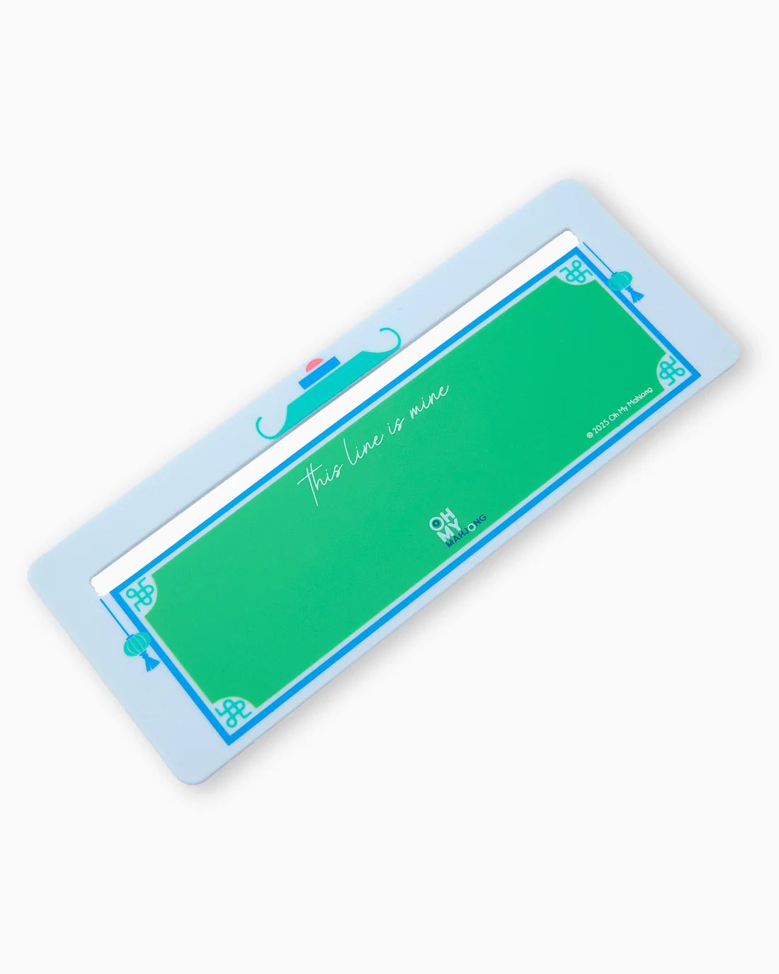 Oh My Mahjong Light Blue Line Finder