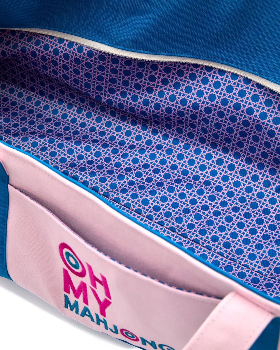 Oh My Mahjong Pink Mat Storage Bag