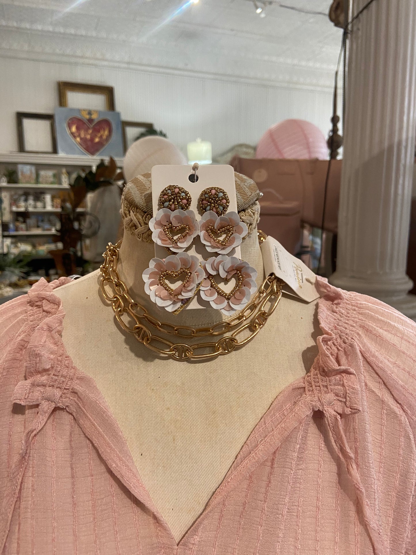 Light Pink Long Sleeve Shirt