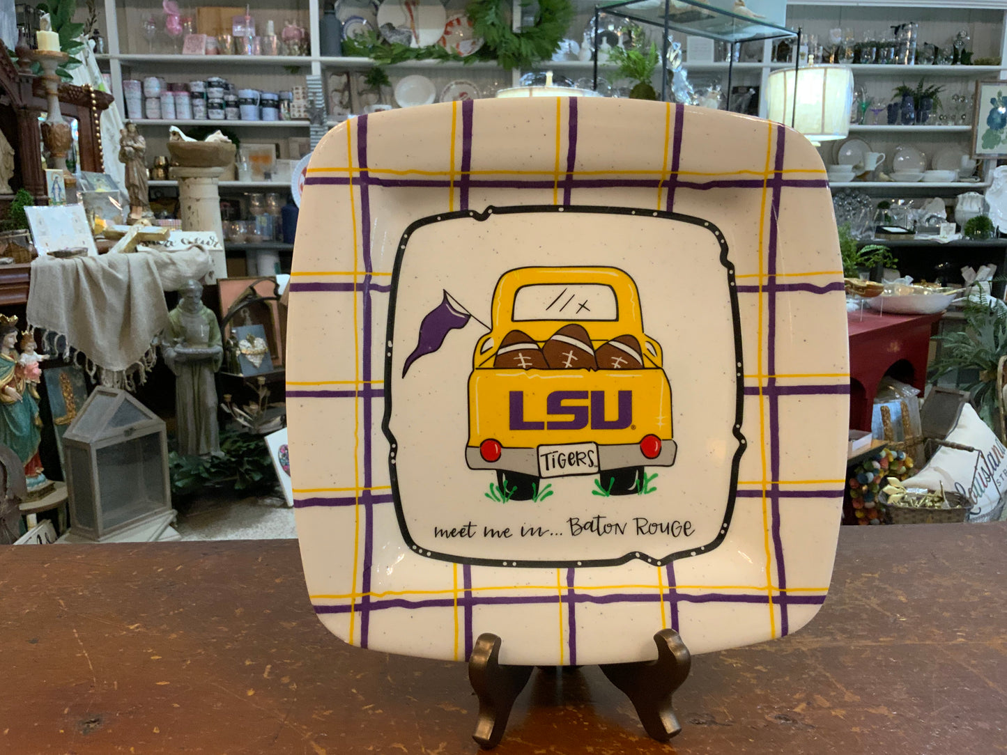 LSU Plate “Meet me in…Baton Rouge”