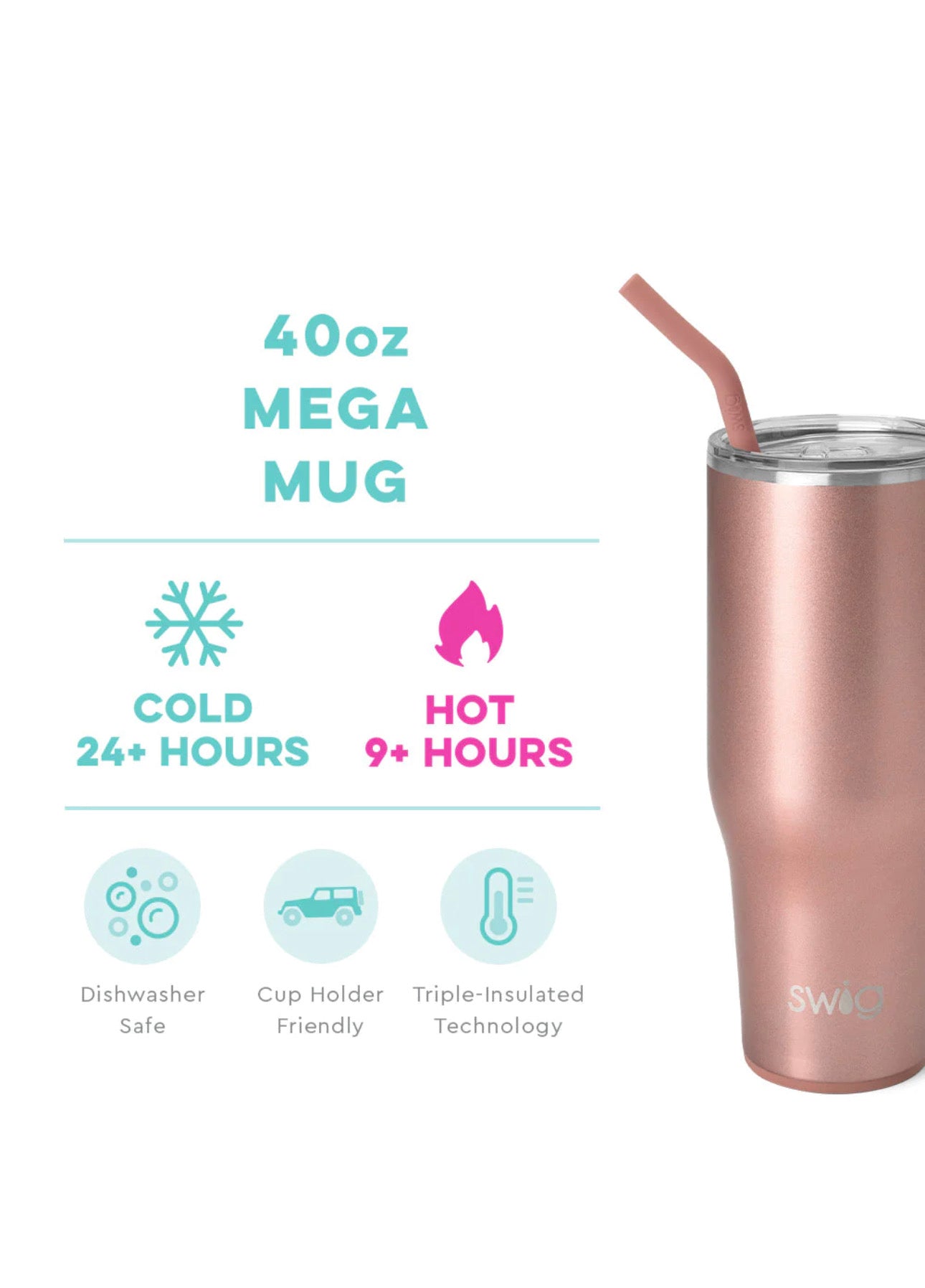 Swig Olive Mega Mug (40oz)
