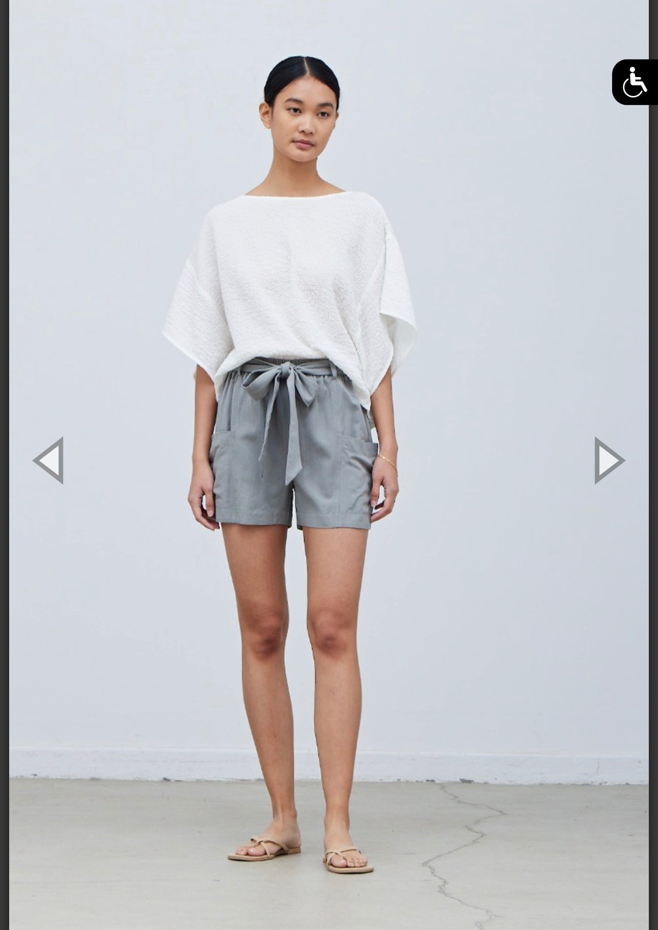 Fog Gray Shorts