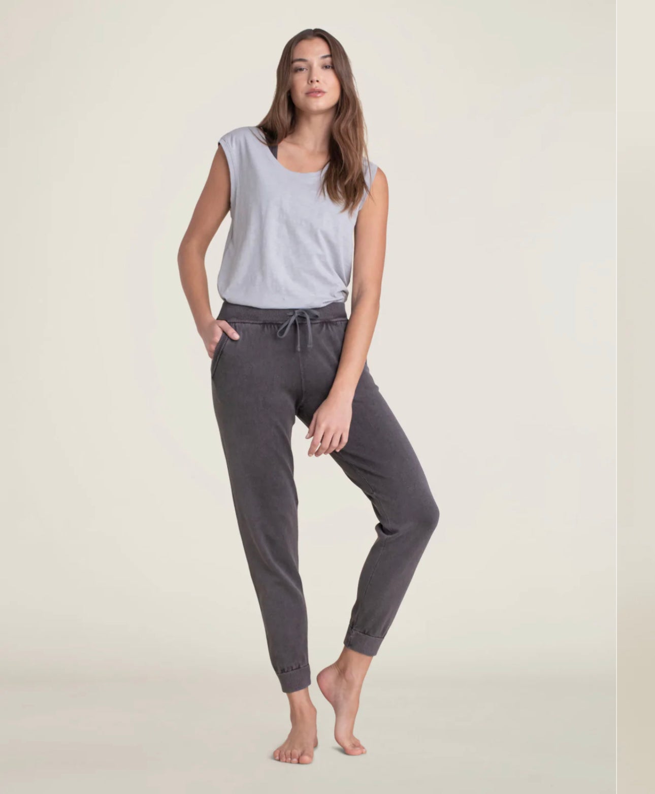 Barefoot Dreams Carbon Track Pant