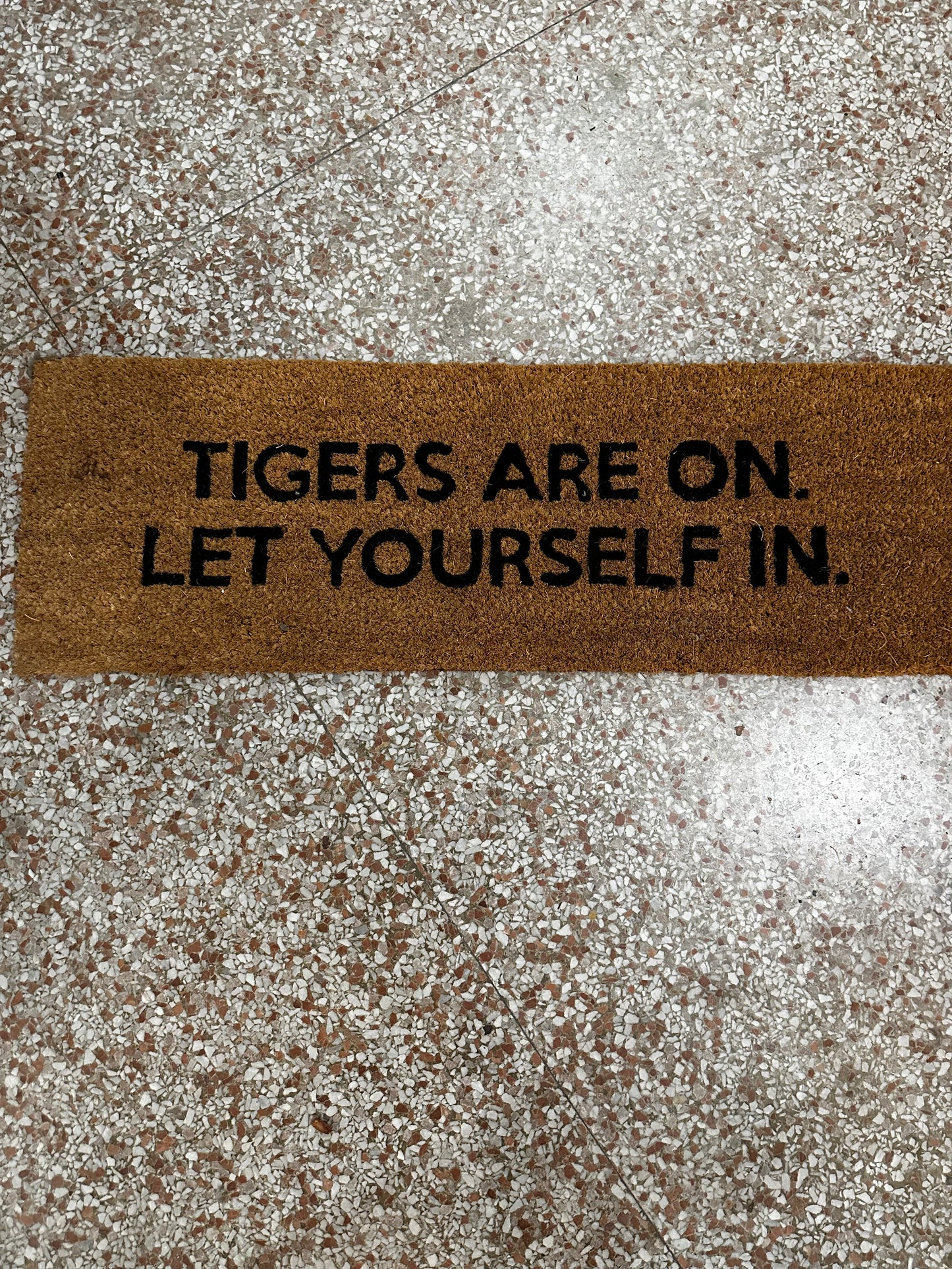 Tigers Are On Doormat