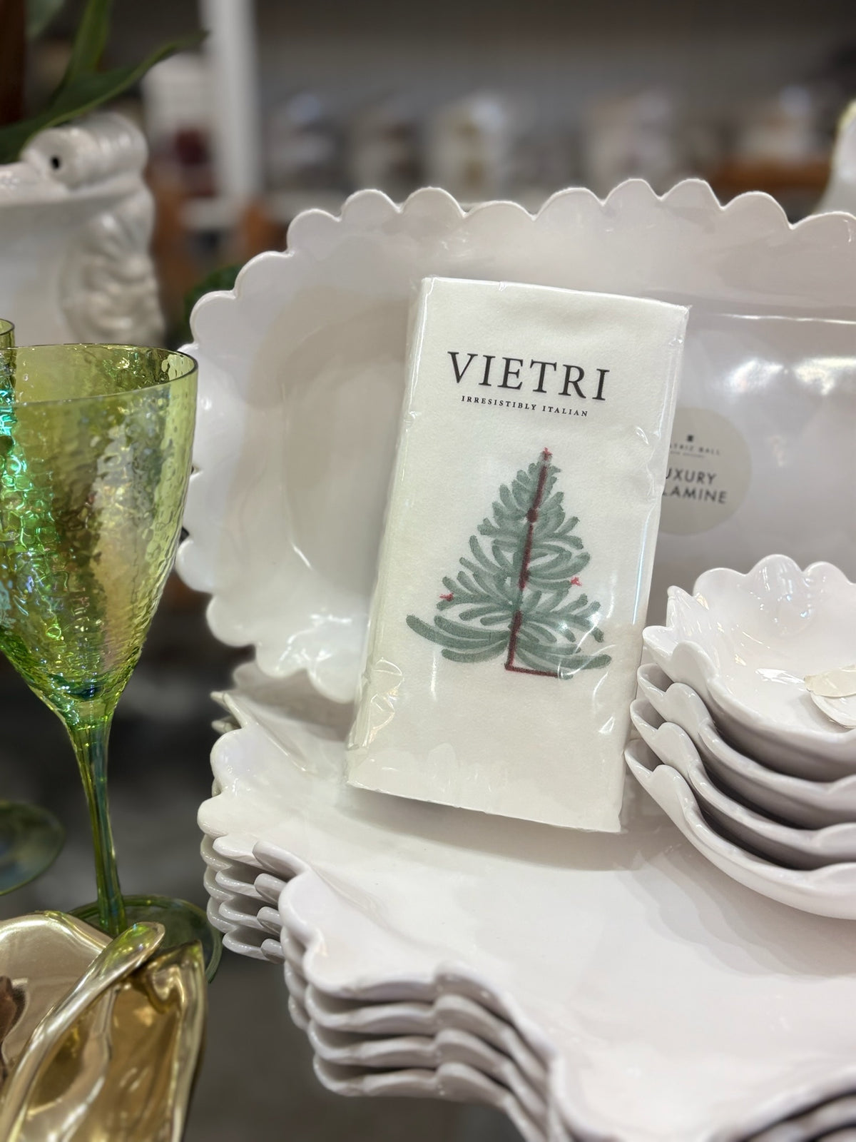 Vietri Papersoft Napkins Lastra Holiday Guest Towels