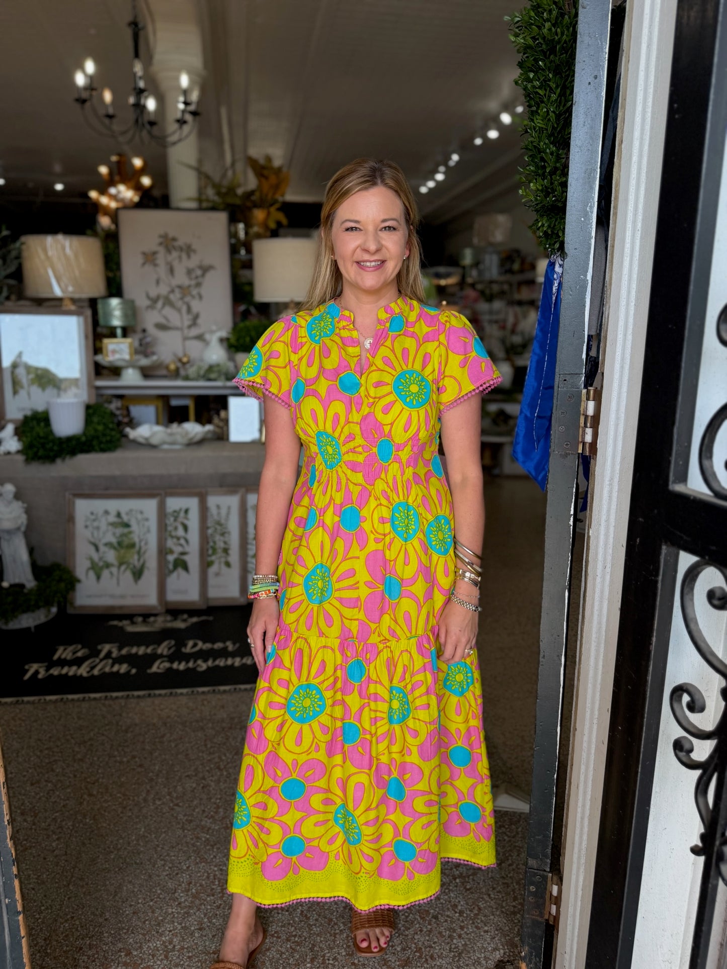 Uncle Frank Daisy Border Dress