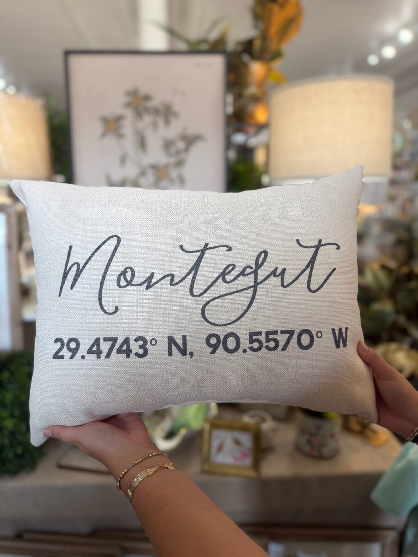 Montegut Throw Pillow