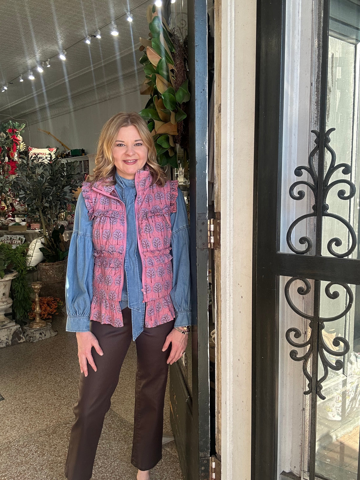 Ivy Jane Pink Vest