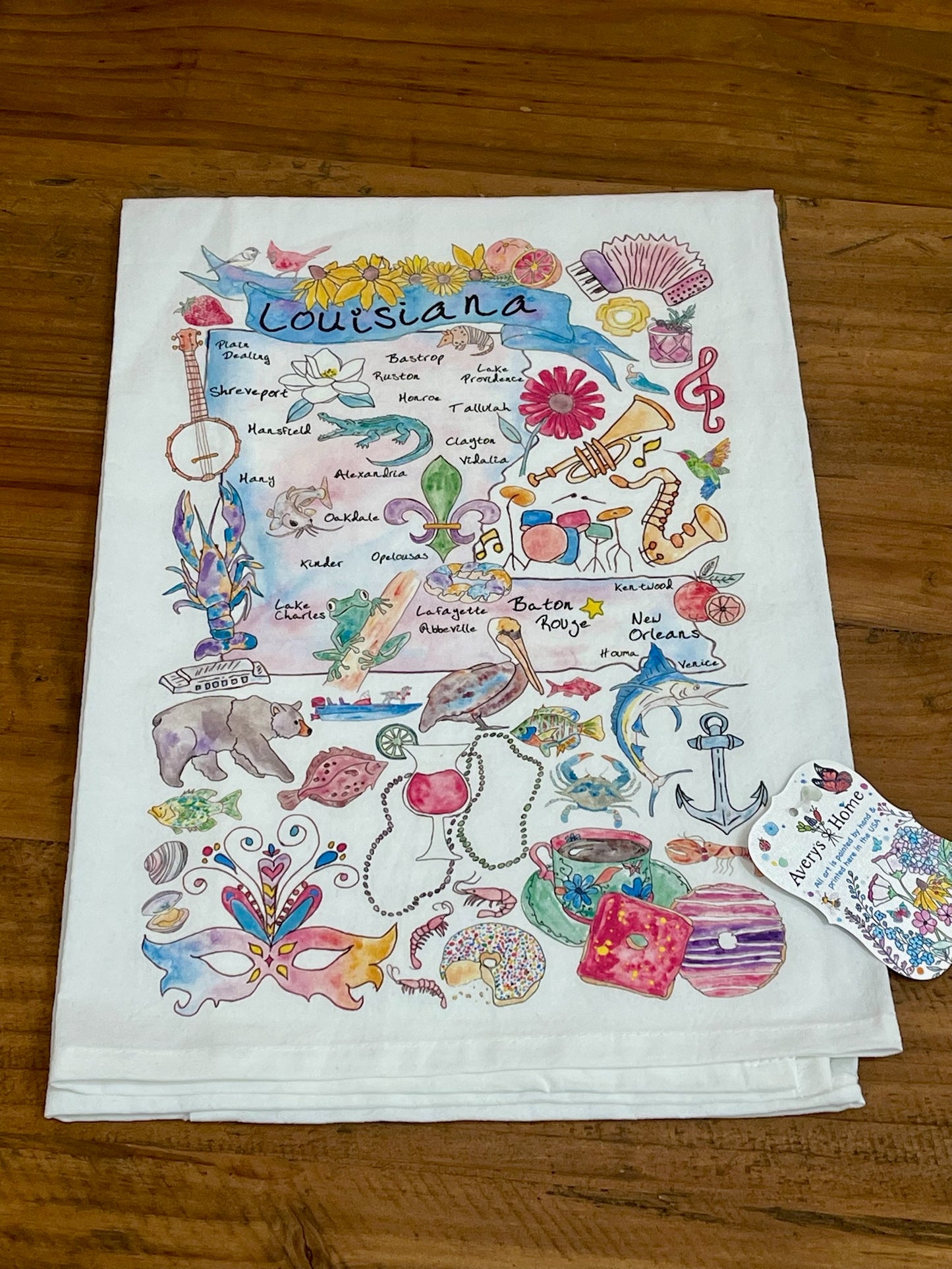 Louisiana Kitchen Towel