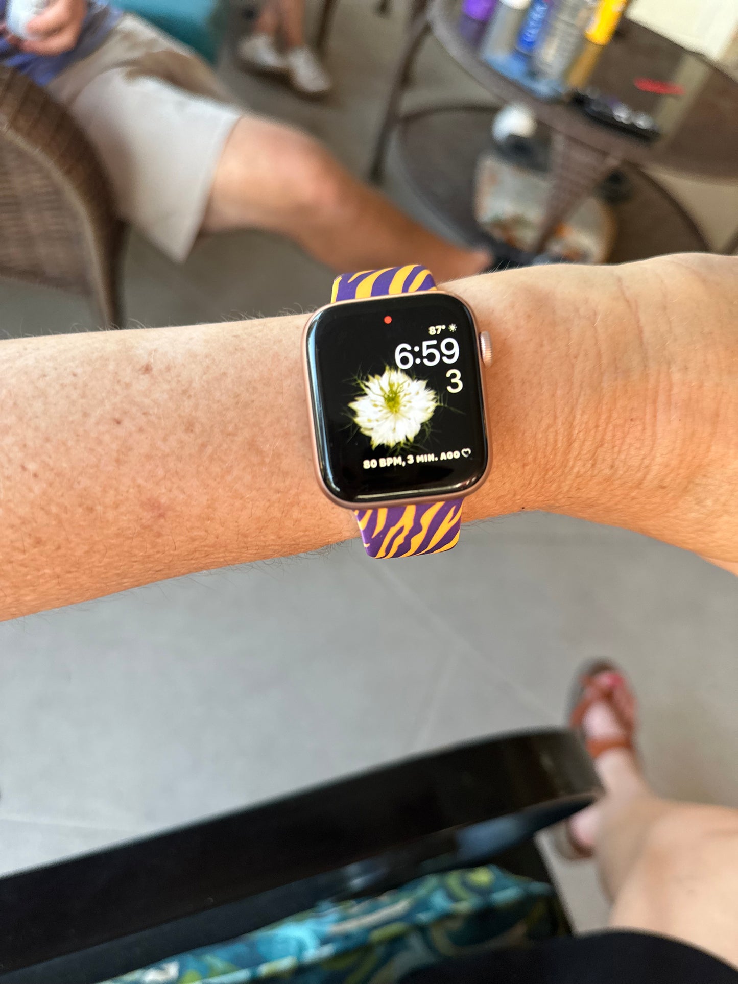 LSU Apple Watch Band