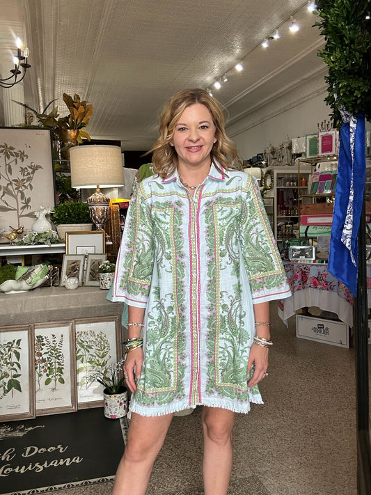 Ivy Jane Paisley Shift Dress