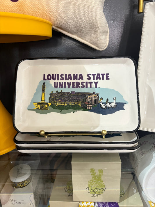 Louisiana State University Stadium Tray