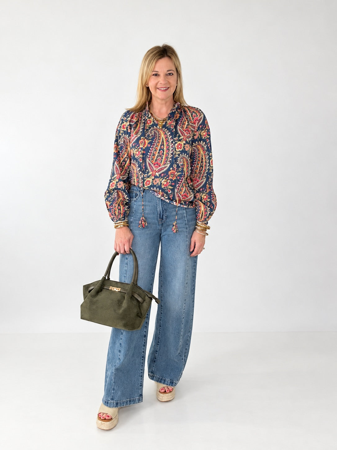 Ivy Jane Top with Loop and Tassels