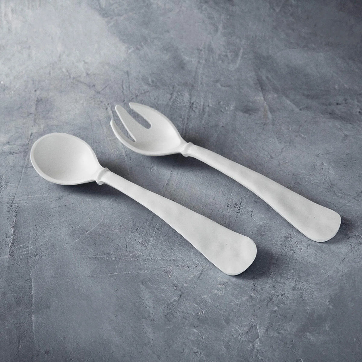 Beatriz Ball VIDA Nube Large Salad Servers (White)