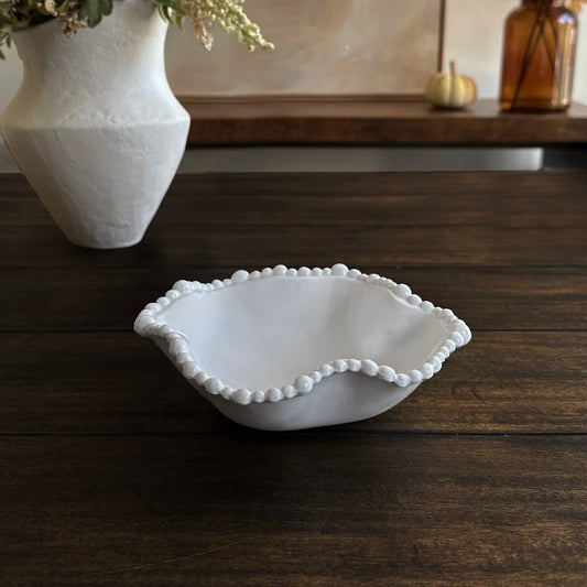Beatriz Ball VIDA Alegria Mini Wavy Bowl (White)